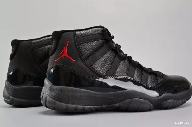 7467 RETRO AIR 725 Flexible 914433- JORDAN 11 mens BLACKDEVIL 0827